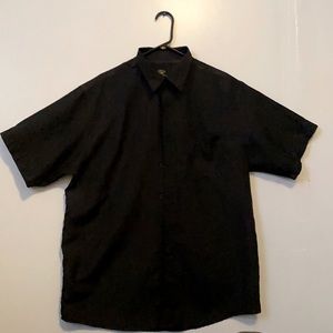 Black dress shirt